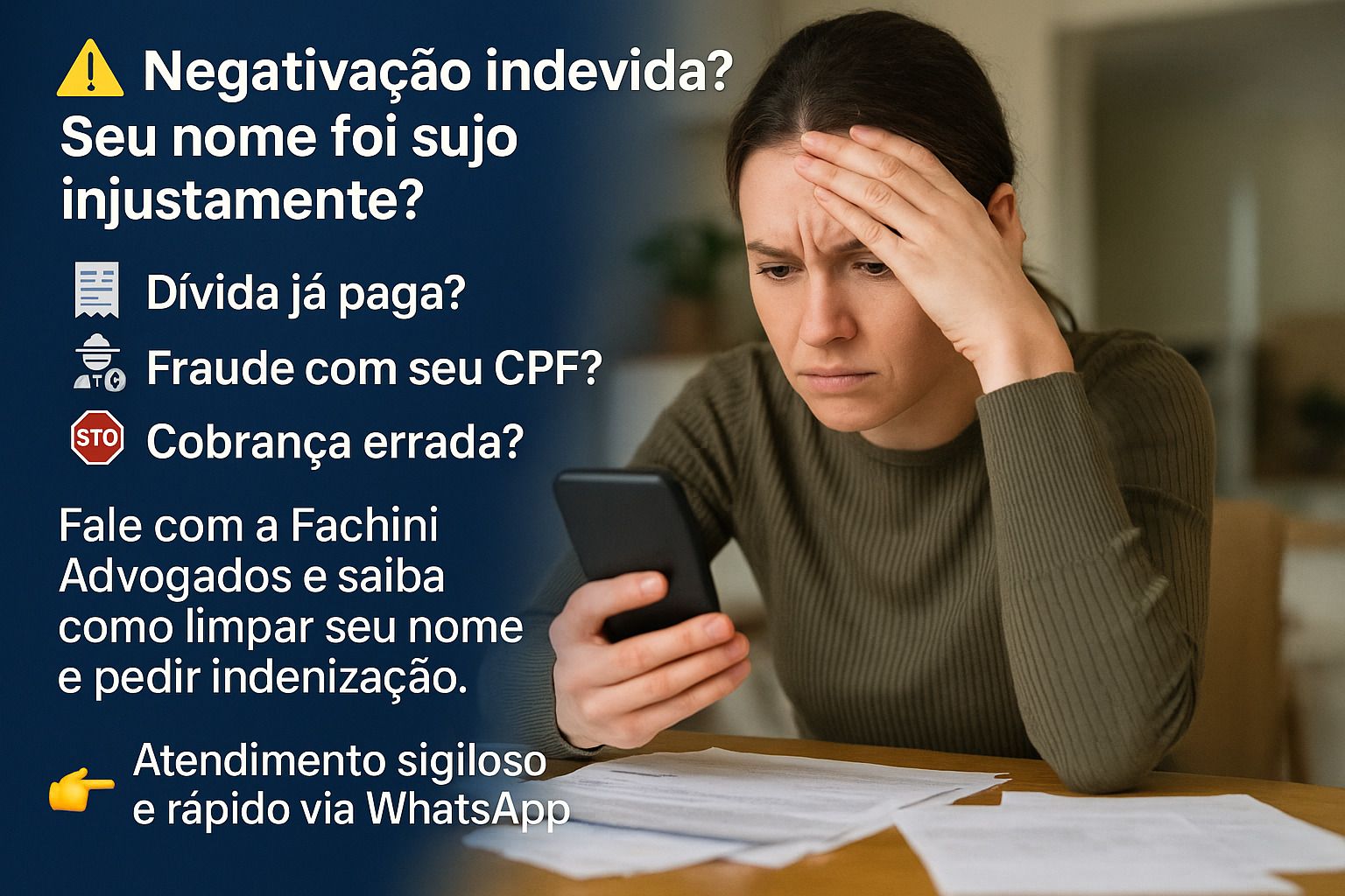Seu nome foi parar no SPC/Serasa sem motivo?