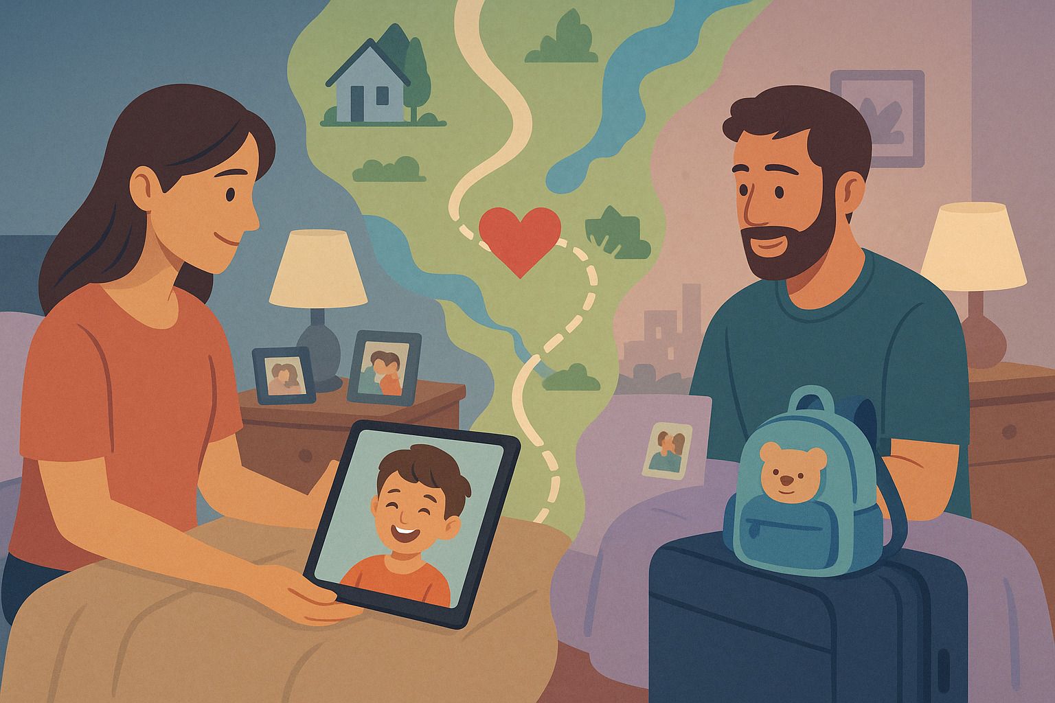 Guarda compartilhada em cidades diferentes: como funciona?