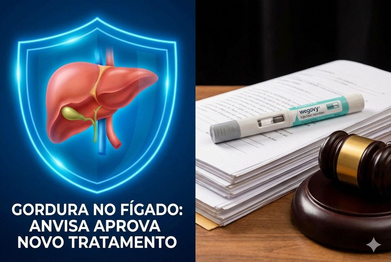 VITÓRIA NA ANVISA: Wegovy é aprovado para tratar Gordura no Fígado e Planos de Saúde são obrigados a cobrir.
