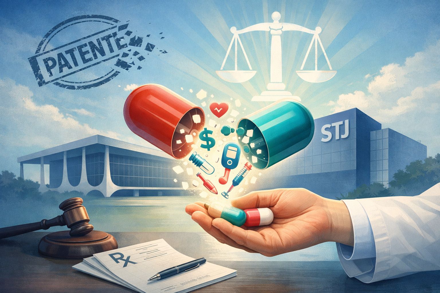 STJ nega extensão da patente do Ozempic: O que isso muda para o seu bolso e seu Direito à Saúde em 2026?