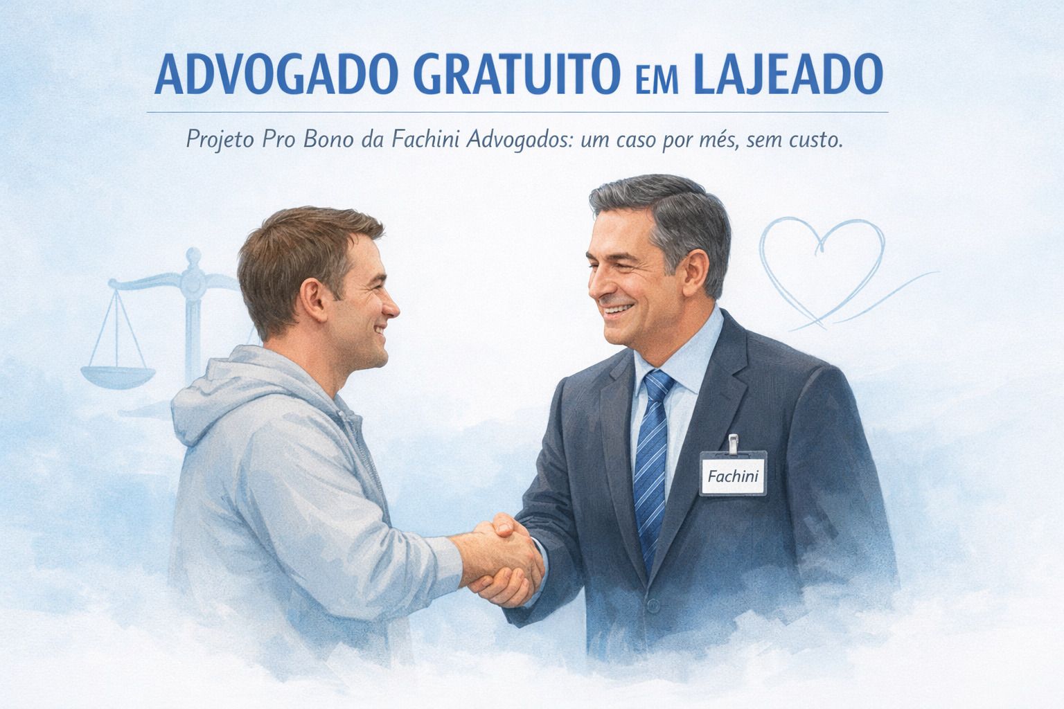 Advogado Gratuito em Lajeado: Fachini Advogados Lança Projeto de Advocacia Pro Bono Social