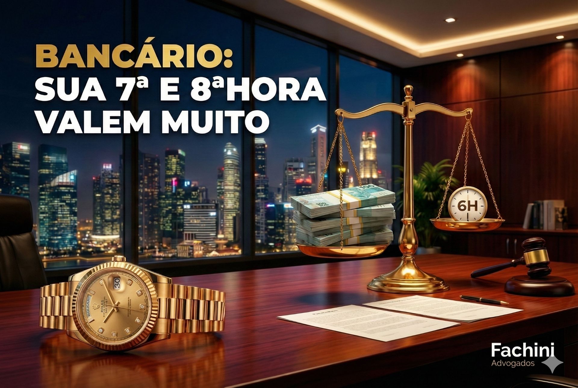 Bancário: Você trabalha 8 horas, mas deveria receber por 6? Entenda o Direito à 7ª e 8ª Horas Extras