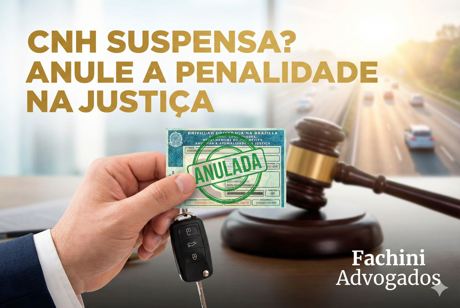 CNH Suspensa ou Cassada? Saiba como a Ação Anulatória pode devolver o seu Direito de Dirigir