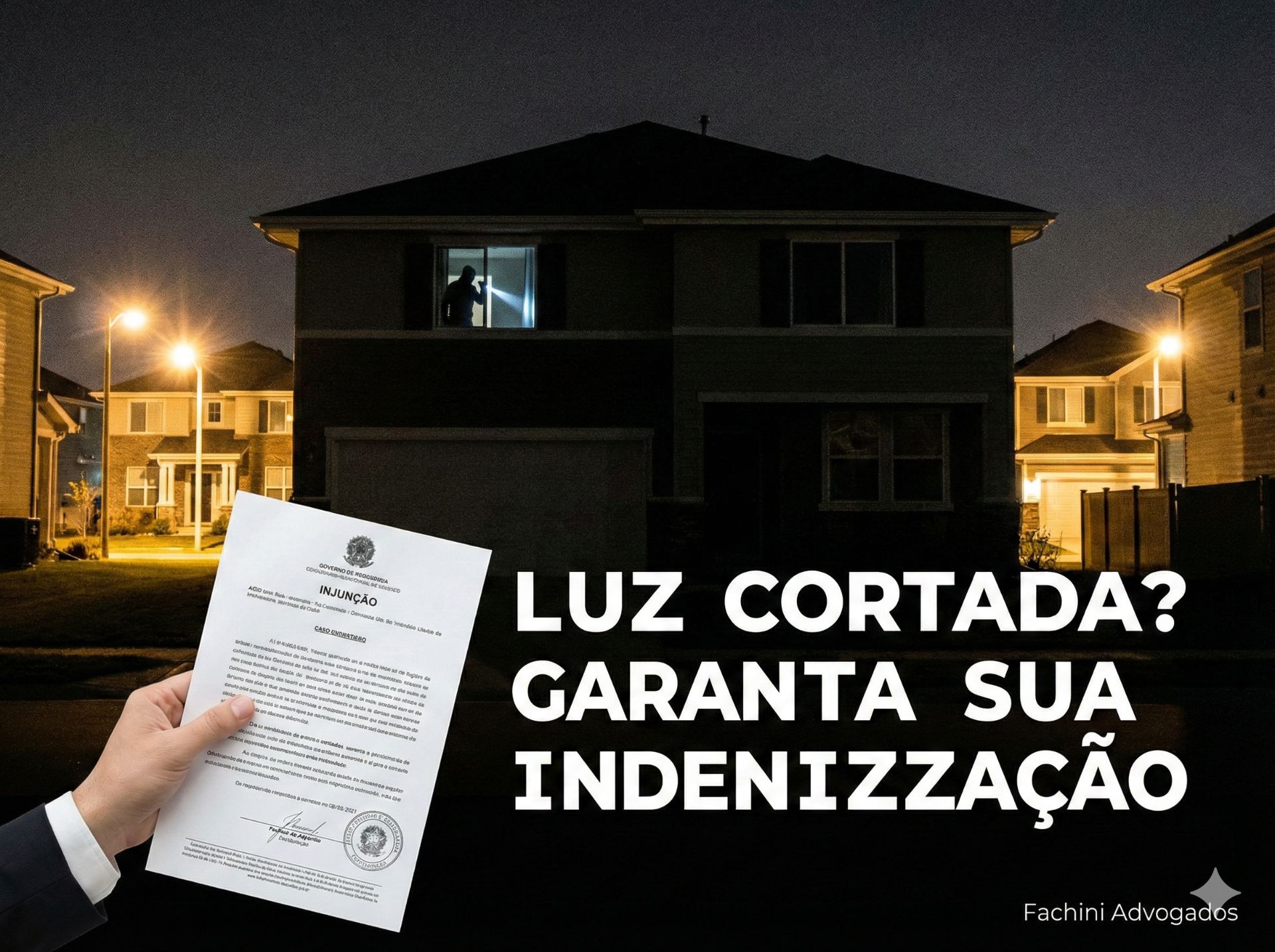 Corte de Energia Indevido: Saiba como restabelecer o serviço e ser indenizado
