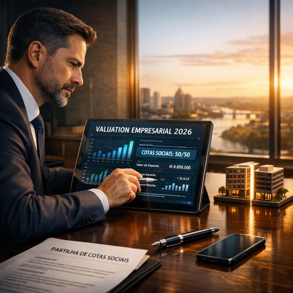 Divórcio com Empresa: Como Fica a Partilha das Cotas Sociais?