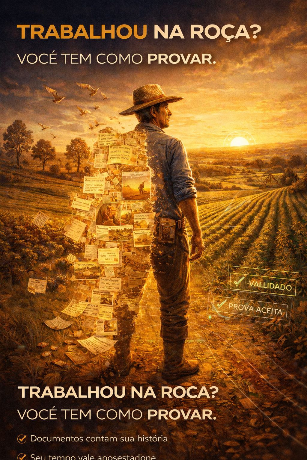 Aposentadoria Rural: Quais documentos provam o trabalho no campo em 2026?