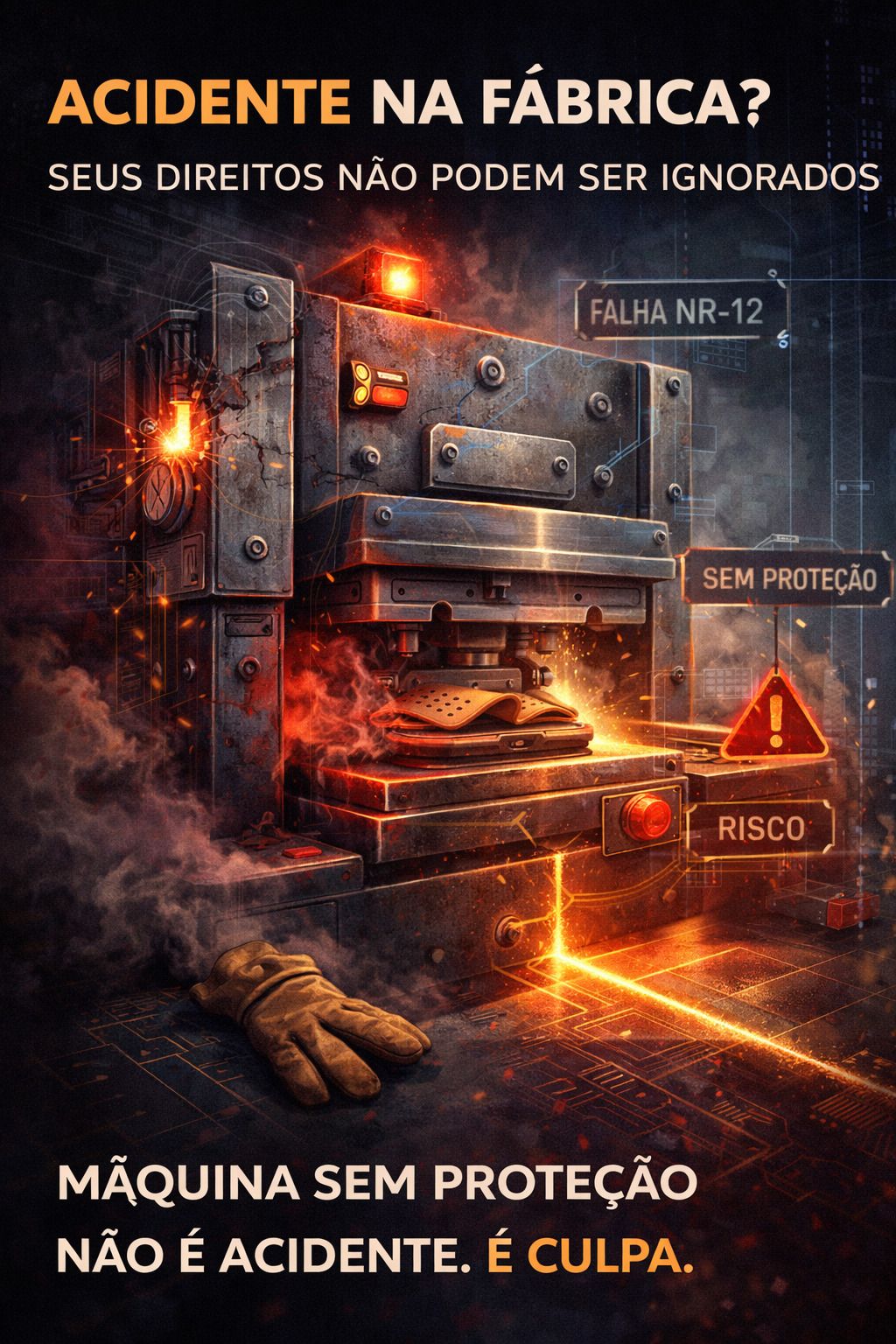 Acidente no Setor Coureiro-Calçadista: Conheça seus Direitos em 2026