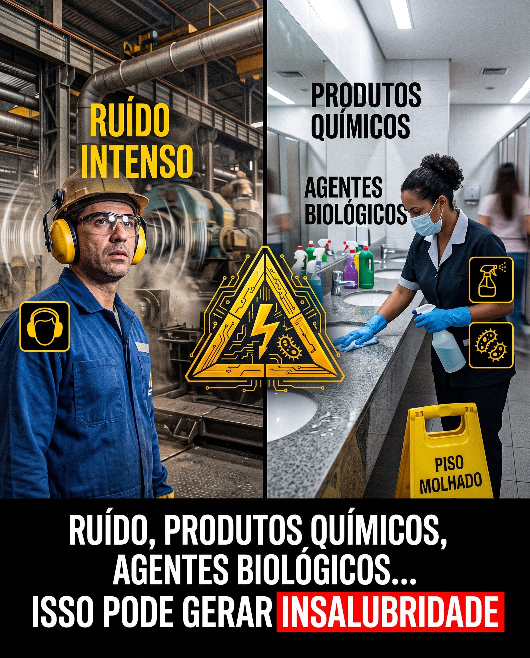 Trabalho em local insalubre: tenho direito ao adicional de insalubridade?